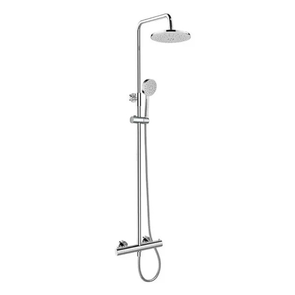 Mereo Sprchový program - Sprchový set s termostatem, průměr 22 cm, 1 proud, chrom CB60104TSA