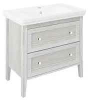 Sapho Cross - Umývadlová skrinka 85x81x47 cm, biela CR291