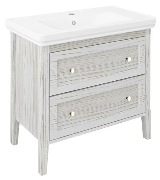 Sapho Cross - Umývadlová skrinka 85x81x47 cm, biela CR291