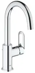 Grohe BauLoop - Umývadlová batéria s výpusťou, chróm 23091000