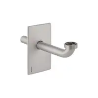 Geberit Príslušenstvo - Súprava na kompletizáciu umývadla so zápachovým uzáverom pod omietku, kefovaná nehrdzavejúca oceľ 115.415.00.1