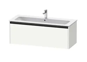 Duravit Ketho.2 - Umývadlová skrinka, 44x121x48 cm, 1 zásuvka, matná biela K25065018180000