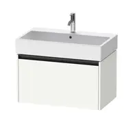 Duravit Ketho.2 - Umývadlová skrinka, 44x78x46 cm, 1 zásuvka, matná biela K25077018180000