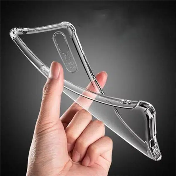 Zadní kryt Lenuo pro Realme 5/5s, transparentní