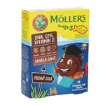 Möller's Omega-3 Želé rybičky s příchutí Cola, 45 tablet