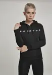 Ladies Friends Hoody black