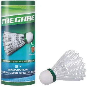 Tregare NSC 3 SLOW Badmintonové míčky, bílá, velikost