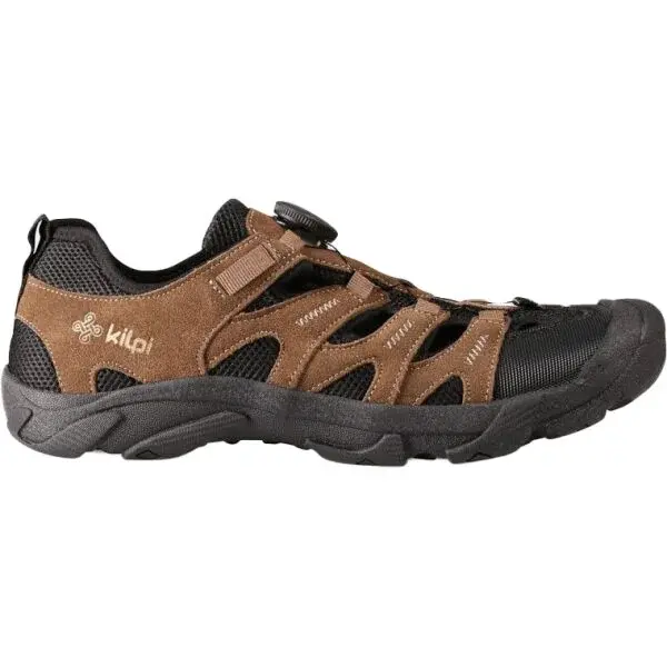 KILPI SANDRO Unisex turistické sandály, hnědá, velikost