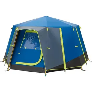 Coleman OCTAGON SMALL Rodinný stan, modrá, velikost