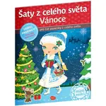 ELLA & MAX ŠATY Z CELÉHO SVĚTA: VÁNOCE Kniha samolepek, mix, velikost