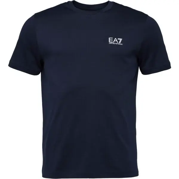 EA7 CORE ID Pánské tričko, tmavě modrá, velikost XXXL