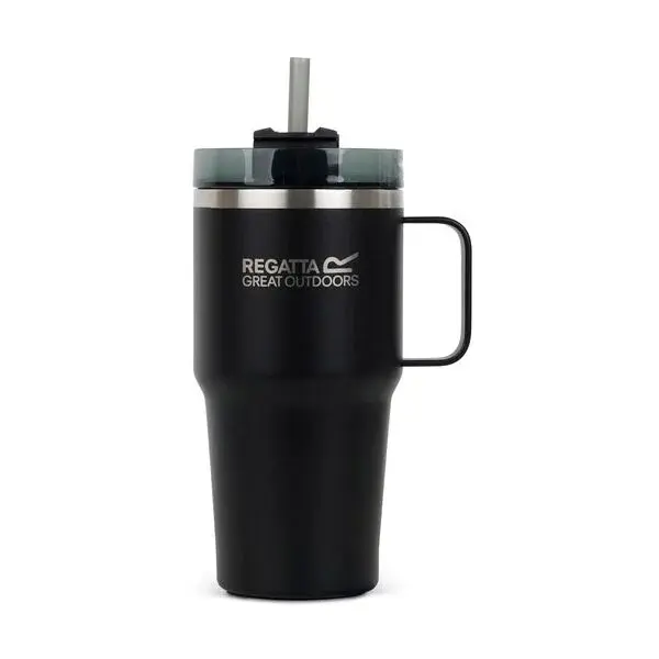 REGATTA OUTDOORS THERMULATE INSULATED MUG 0,6L Termo hrnek, černá, velikost 600 ML