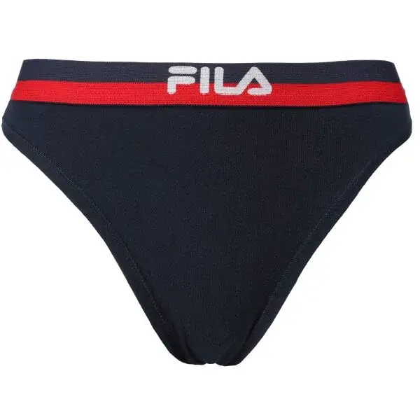 Fila WOMAN STRING Dámské kalhotky, tmavě modrá, velikost