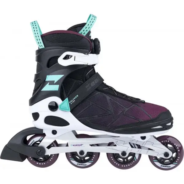 Zealot POLYGON Fitness inline brusle, černá, velikost