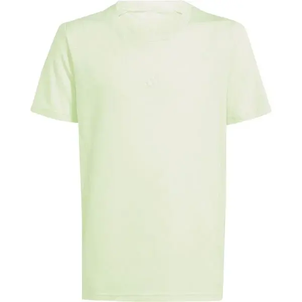 adidas TRAINING AEROREADY T-SHIRT Chlapecké triko, světle zelená, velikost
