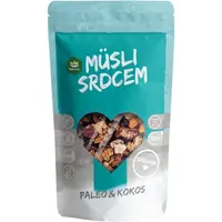 TOPNATUR MÜSLI SRDCEM 350 G PALEO - KOKOS Müsli, , velikost 350 G