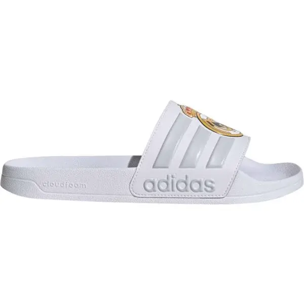 adidas REAL MADRID ADILETTE SHOWER Pánské pantofle, bílá, velikost 38