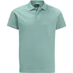 Jack Wolfskin ESSENTIAL POLO M Pánské triko, zelená, velikost XXL