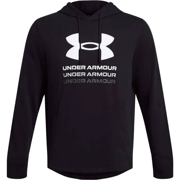 Under Armour RIVAL Pánská mikina, černá, velikost L