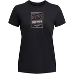 Under Armour BOX ORIGINATORS Dámské tričko, černá, velikost S