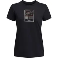 Under Armour BOX ORIGINATORS Dámské tričko, černá, velikost S