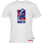 Puma FAČR HRDÍ LVI HLOŽEK Pánske tričko, biela, veľkosť