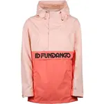 FUNDANGO BETULA LOGO ANORAK Dámska prechodná bunda, lososová, veľkosť