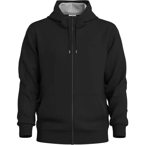 s.Oliver RL SWEATSHIRT JACKET NOOS Pánská mikina, černá, velikost