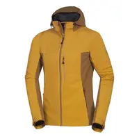 Northfinder BRENSSON Pánská softshellová bunda, žlutá, velikost