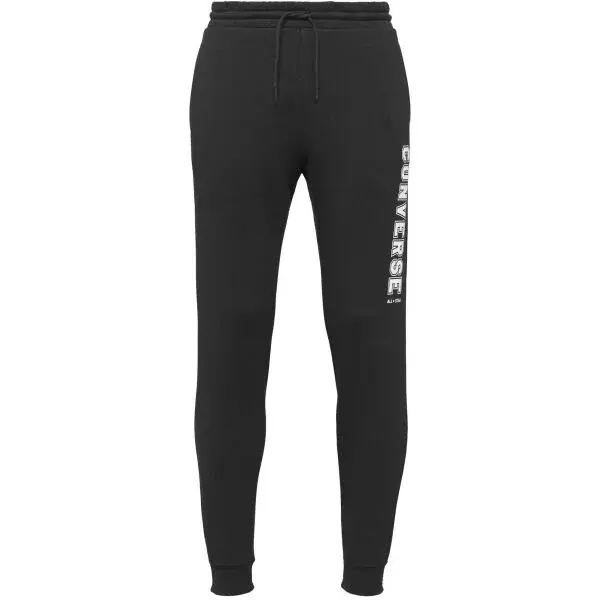 Converse STANDARD FIT ALL STAR WEARERS Pánské tepláky, černá, velikost