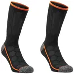 BLACK & DECKER SOCKS 2P Pracovní ponožky, černá, velikost 47-49