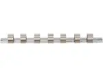 BGS Technic BGS 2318 Kolejnice pro 1/2" nástrčné hlavice, 7 klipů