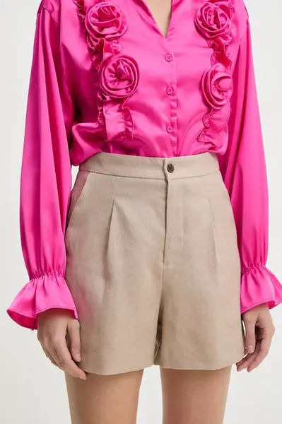 Lněné kraťasy Answear.LAB