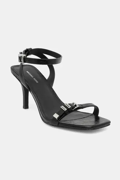 Kožené sandály MICHAEL Michael Kors Darrington černá barva, 40S5DTMS1L.001