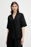 Lněná halenka United Colors of Benetton