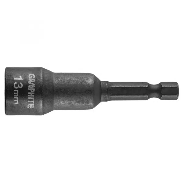 Hlavice nástrčná s magnetem, úderová 13 x 65 mm - Graphite