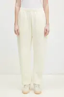 Bavlněné tepláky adidas Originals Os Sweatpant béžová barva, JJ0943