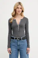 Tričko s dlouhým rukávem G-Star Raw modrá barva, D26140-D968