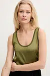 Halenka Silvian Heach DURLESTI dámská, zelená barva, hladká, GPP25341TO