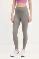 Tréninkové legíny adidas by Stella McCartney TruePurpose Optime šedá barva, hladké, JJ0129