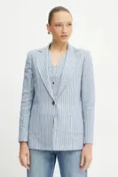 Sako s příměsí lnu Fracomina