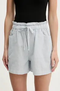 Šortky s příměsí lnu Tommy Jeans