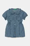 Dětské riflové šaty United Colors of Benetton
