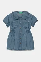 Dětské riflové šaty United Colors of Benetton