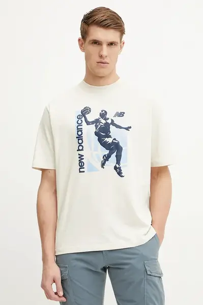 Bavlněné tričko New Balance