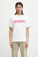 Bavlněné tričko ICECREAM Anarchy T-Shirt bílá barva, s potiskem, IC24461