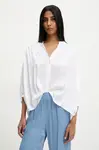 Košile Answear.LAB dámská, bílá barva, relaxed