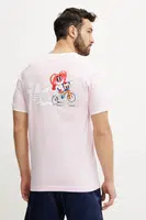 Bavlněné tričko adidas Originals Cali Tee růžová barva, JP0985