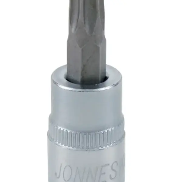 Zástrčná hlavice TORX s otvorem 3/8" 6hranná, rozměr TT40 - JONNESWAY S08H340 Velikost: TT40