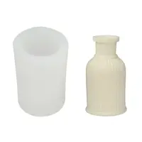 Grooved Vase Food Grade Silicone Molds